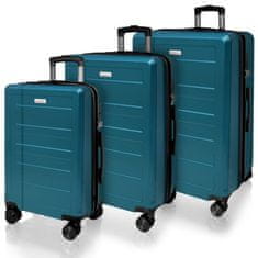 AVANCEA® Sada cestovních kufrů AVANCEA DE2934 Dark Turquoise SML