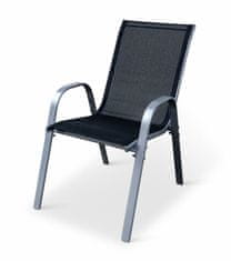 Nábytek Texim Zahradní jídelní set VIKING L + 4x židle RAMADA šedá