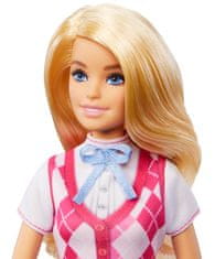 Mattel Barbie Panenka jezdkyně Malibu, jezdecká helma HXJ38