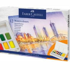 Faber-Castell Akvarelové barvy set 12 barevné