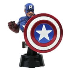 Diamond Style Marvel Comics Bust Captain America 15 cm