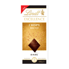 LINDT EXCELLENCE Dark Crispy Biscuit 100g