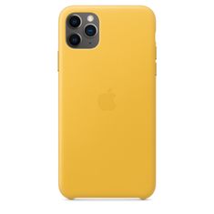 Apple Apple iPhone 11 Pro Max kožený kryt - Meyer Lemon