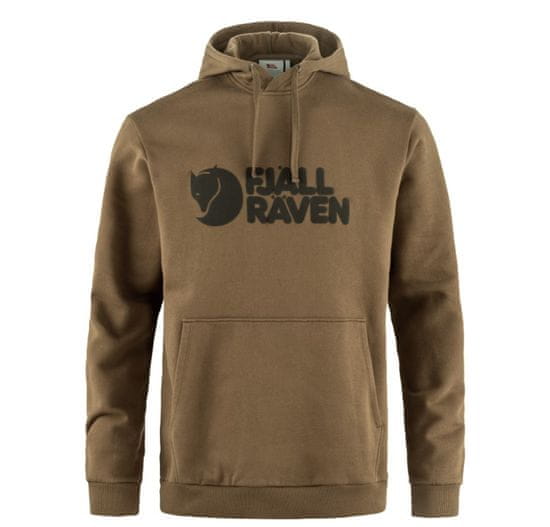 Fjällräven mikina logo Wood Brown Varianta: L