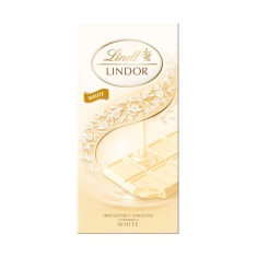 LINDT LINDOR Tablet White 100g