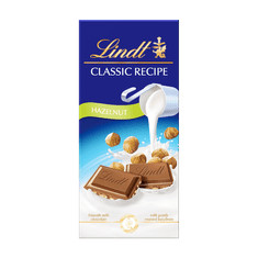 LINDT Lindt CLASSIC RECIPE Milk Hazelnut 100g