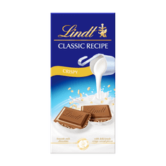 LINDT Lindt CLASSIC RECIPE Milk Chocolate Crispy 100g