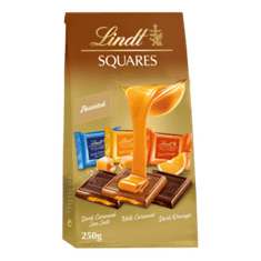 LINDT Squares Assorted Bag 250g