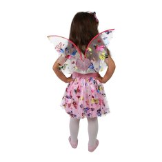 Rappa Dětský kostým TUTU sukně motýl s čelenkou a křídly