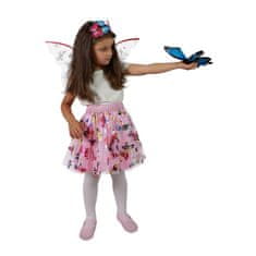 Rappa Dětský kostým TUTU sukně motýl s čelenkou a křídly