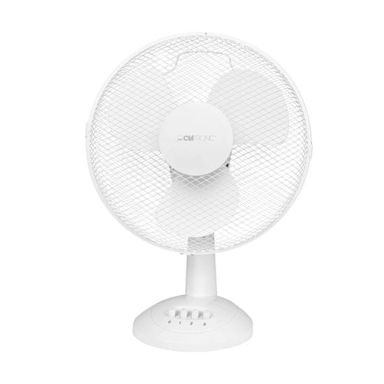 Clatronic Stolní ventilátor 30 cm Bílý