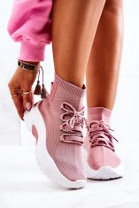 Dancing Shoez Dámská Sportovní Ponožky Boty růžové KeSports, 39