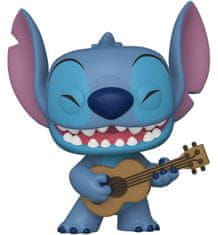 CurePink Figurka Funko|POP! Vinyl Disney|Lilo & Stitch: Stitch s ukulele (výška 9 cm)