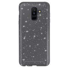 MobilPouzdra.cz Kryt Glitter pro Samsung Galaxy A6 Plus 2018 , barva černá