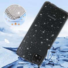 MobilPouzdra.cz Kryt Glitter pro Samsung Galaxy A22 5G , barva stříbrná