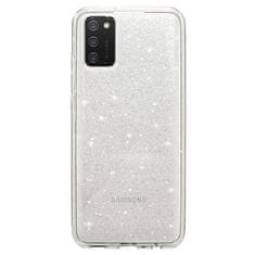 MobilPouzdra.cz Kryt Glitter pro Samsung Galaxy A02S , barva stříbrná