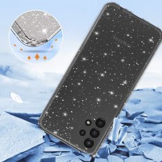 MobilPouzdra.cz Kryt Glitter pro Samsung Galaxy A13 4G , barva stříbrná