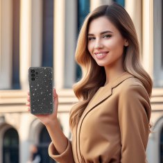 MobilPouzdra.cz Kryt Glitter pro Samsung Galaxy A13 4G , barva stříbrná