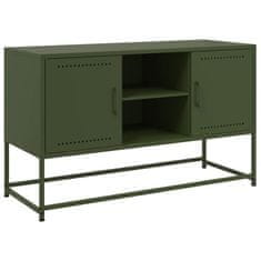 Vidaxl Skříň highboard bílá 36 x 39 x 107 cm ocel