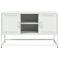 Vidaxl Skříň highboard hořčicově žlutá 100,5 x 39 x 107 cm ocel