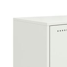 Vidaxl Skříň highboard hořčicově žlutá 100,5 x 39 x 107 cm ocel