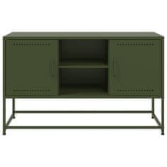 Vidaxl Skříň highboard bílá 36 x 39 x 107 cm ocel