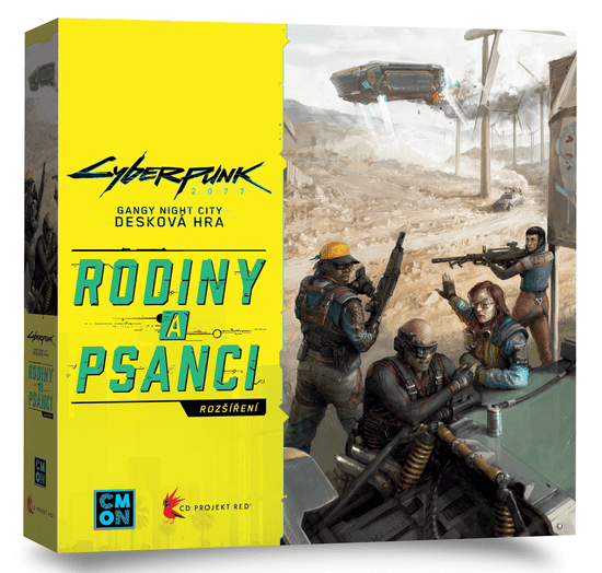 Asmodee CYBERPUNK 2077: Rodiny a psanci - rozšíření