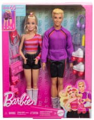 Mattel Panenka Barbie Fashionistas modelové Barbie a Ken, doplňky, 65. výročí HXK90