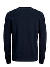 Jack&Jones Pánský svetr JJEBASIC 12137194 Navy Blazer (Velikost M)