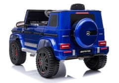 Lean-toys Auto Na Akumulátor Mercedes G63 Modrý Lak