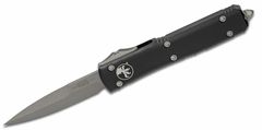 Microtech 120-10AP Ultratech Bayonet automatický nůž 8,8 cm, Apocalyptic, černá, hliník