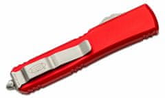 Microtech 120-10RD Ultratech Bayonet Red automatický nůž 8,8 cm, Stonewash, červená, hliník