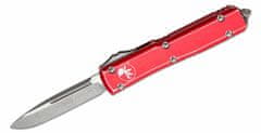 Microtech 121-10DRD Ultratech Distressed Red automatický nůž 8,8 cm, Stonewash, červená, hliník