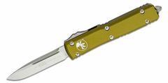 Microtech 121-10OD Ultratech Standard OD Green automatický nůž 8,8 cm, Stonewash, zelená, hliník