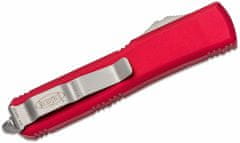 Microtech  121-1ORD Ultratech Standard Red automatický nůž 8,8 cm, Stonewash, červená, hliník