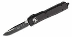 Microtech 121-1T Ultratech Black Tactical Standard automatický nůž 8,8 cm, celočerná, hliník