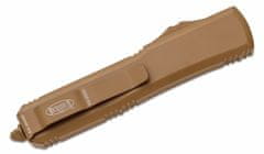 Microtech 121-2CTA Ultratech Cerakote Tan Standard automatický nůž 8,8 cm, hnědá, hliník