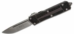 Microtech 278-10 Scarab II automatický taktický nůž 10 cm, Stonewash, černá, hliník 