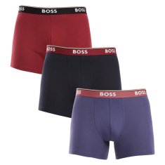 BOSS 3PACK pánské boxerky vícebarevné (50517828 984) - velikost XL