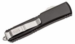 Microtech 121-5 Ultratech Satin Partial Serrated automatický nůž 8,8 cm, černá, hliník