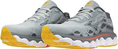 Mizuno WAVE HORIZON 7 GrayMistWhiteHotCoral 41.0