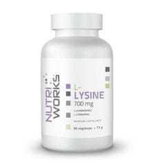 NutriWorks L-Lysine 700 mg 90 kapslí 