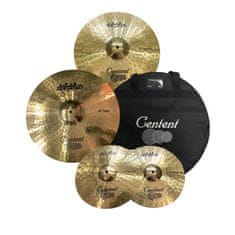 Centent Centent Dolphin Cymbal Set 14", 16", 20", bag