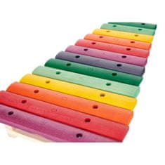 Goldon xylofon v barvách Boomwhackers h2 - g4