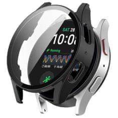 Tech-protect Defense 360 pouzdro se sklem na Samsung Galaxy Watch 4 / 5 / FE (40mm), černé