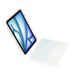 Tech-protect SC Mag Pen pouzdro s klávesnicí na iPad Air 10.9'' 4-5gen 2020-2022 / 11'' 6gen 2024, růžové