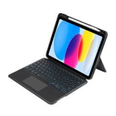 Tech-protect SC Mag Pen pouzdro s klávesnicí na iPad 10.9'' 10gen 2022, černé