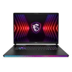 MSI Herní notebook 17,3 Raider/GE78 HX 14VIG/i9-14900HX/17&apos;&apos;/2560x1600/32GB/2TB SSD/RTX 4090/W11H/Black/2R (9S7-17S151-821)