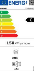 Hisense Šuplíkový mrazák FV298N4AWC