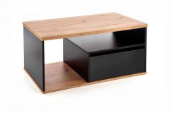 ATAN Konferenční stolek PANTERA - dub wotan/černá